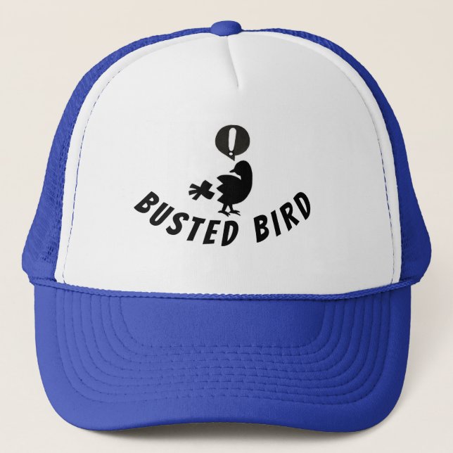 Busted Bird logo cap (Front)