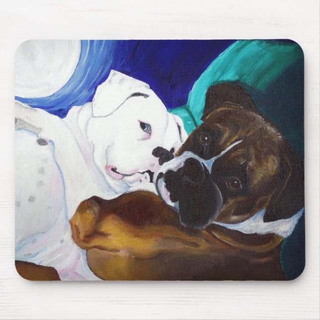 Busted Boxers Mouse Mat (Front)