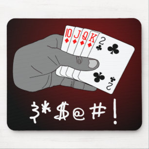 Busted Draw Mouse Mat