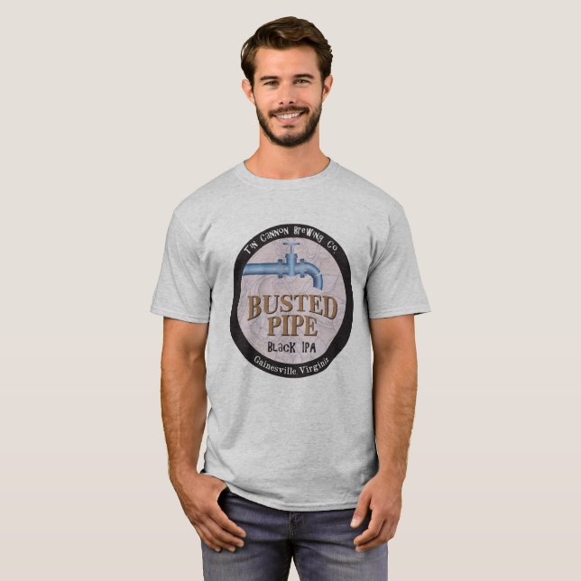 Busted Pipe T-Shirt (Front Full)