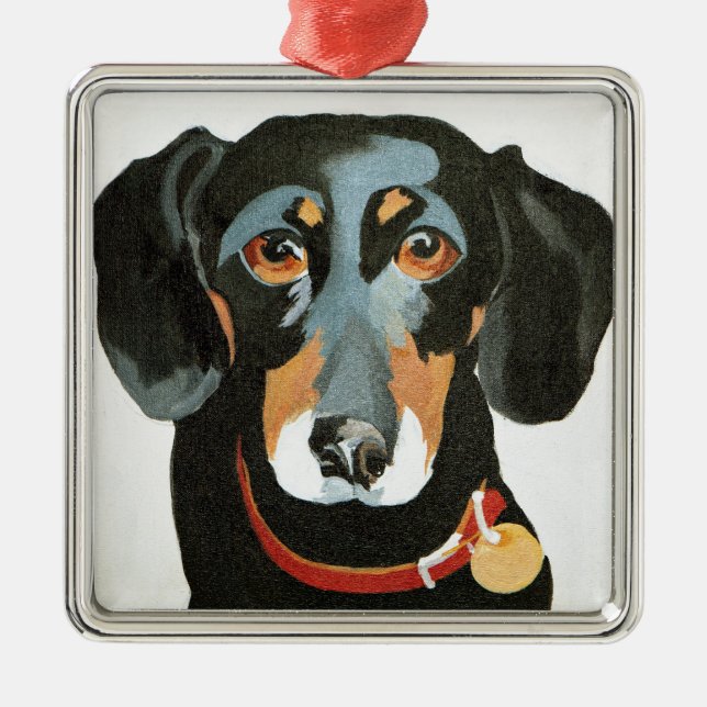 Buster 2012 metal tree decoration (Front)
