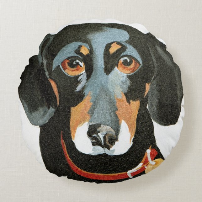 Buster 2012 round cushion (Front)