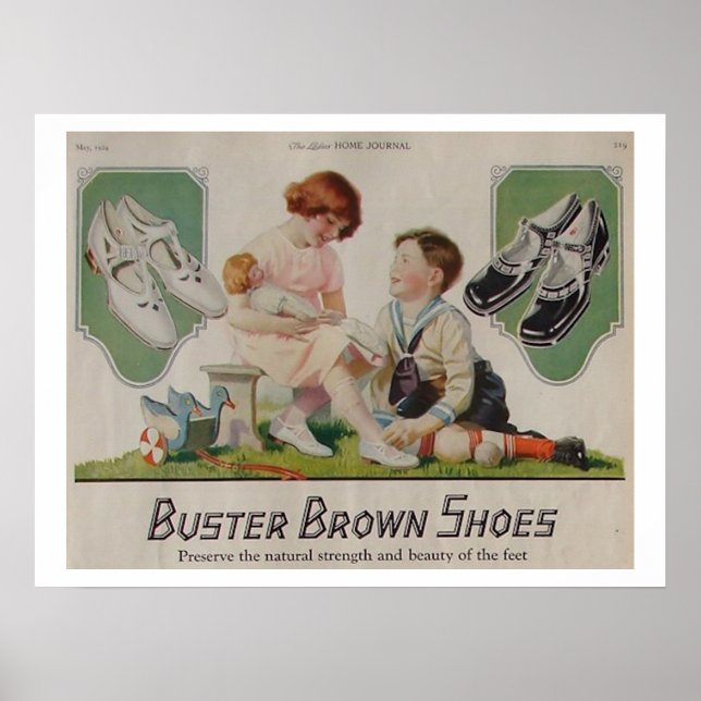Buster Brown Shoes Poster (Front)