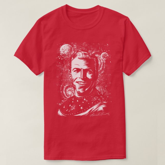 BUSTER CRABBE T-Shirt (Design Front)