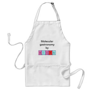 Buster periodic table name apron