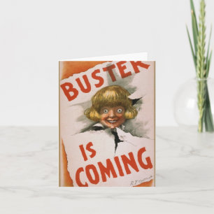 Buster the Prankster is inbound! Birthday Card