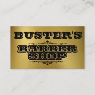 Buster's Gold Business Card