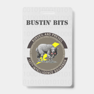 Bustin Bits ID Card Badge