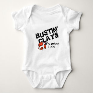 Bustin Clays Baby Bodysuit