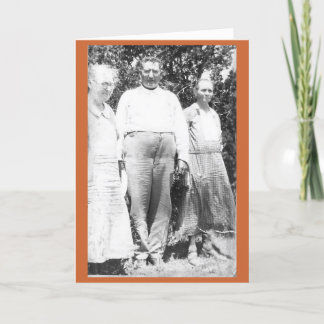 Busting at the Seams Card