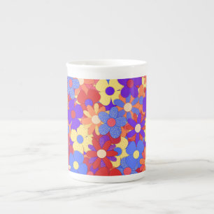 Bustling Bouquet Bone China Mug