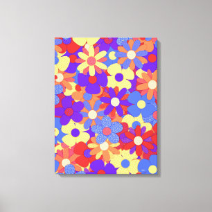 Bustling Bouquet Canvas Print