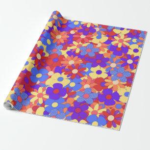 Bustling Bouquet Wrapping Paper