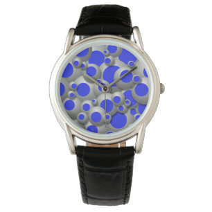 Bustling Bubbles Royal Blue Watch
