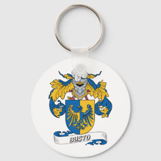 Busto Family Crest Key Ring