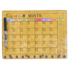Busy As A Bee Calendar Whiteboard