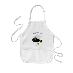 Busy As A Bee - kid's apron. Kids Apron