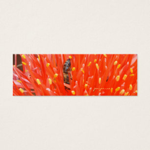 busy bee at work bookmark