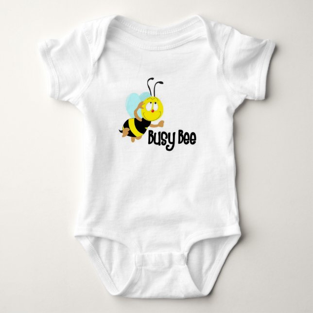 Busy Bee Baby Bodysuit (Front)