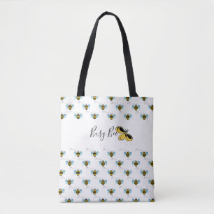Busy Bee, Bumble Bee Shoulder Tote