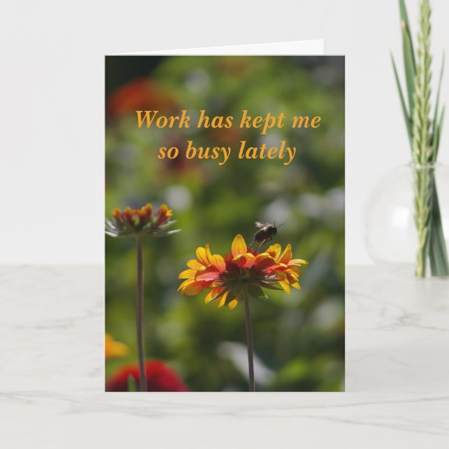 Busy Bee Card (Front)