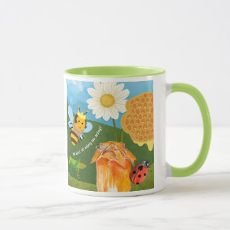 Busy Bee Chinese Mandarin Pinyin Psalm 23 Mug
