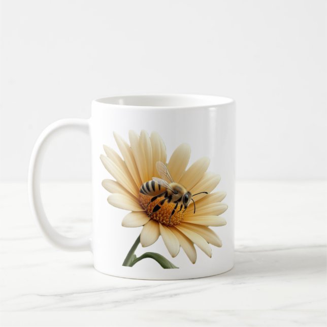 busy bee coffee mug (Left)