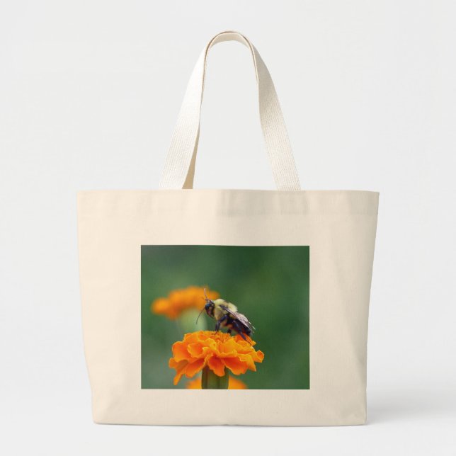 Busy Bee Large Tote Bag (Front)