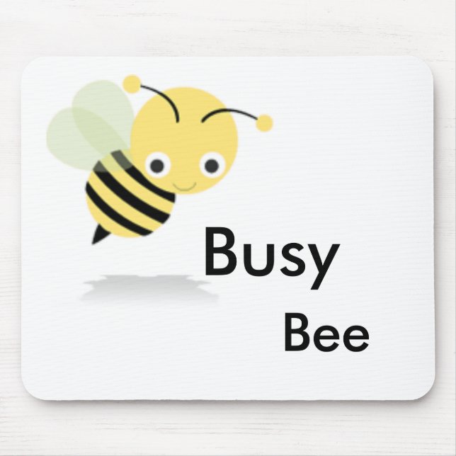 Busy Bee Mouse Mat (Front)
