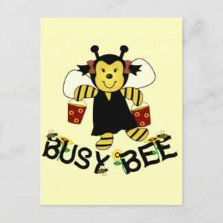 Busy Bee Postcard