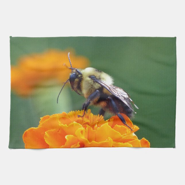 Busy Bee Tea Towel (Horizontal)