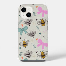 Busy Bees and Bows Phone Case