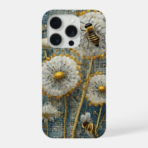 Busy Bees Dandelion Forest iPhone 15 Pro Case