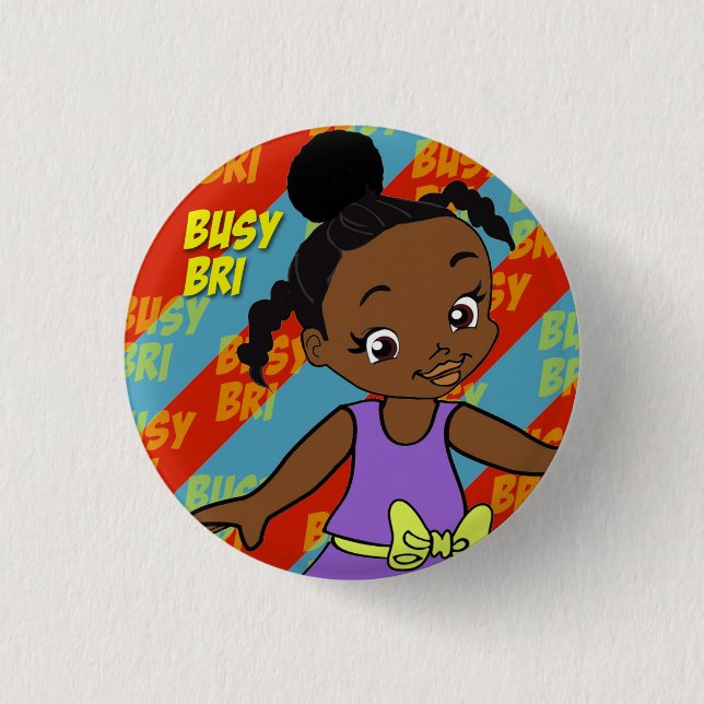Busy Bri small button (Front)