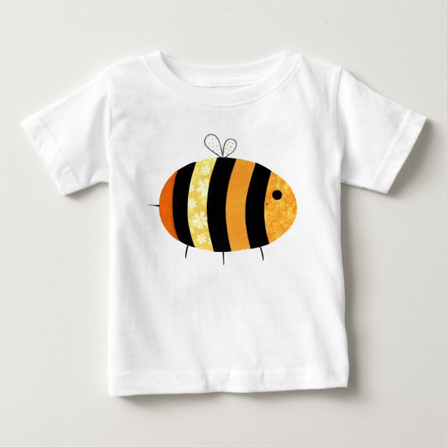 'Busy, Busy Bumblebee' Ruffle T-Shirt (Front)