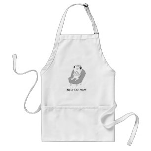 Busy Cat Mum Standard Apron