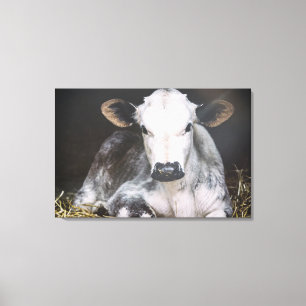 Busy Day Crop Canvas Print