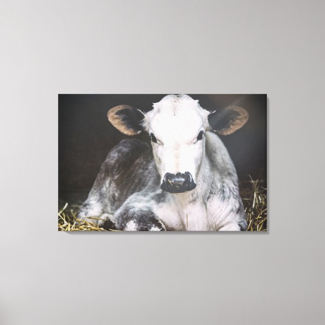 Busy Day Crop Canvas Print (Front)