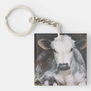 Busy Day Crop Key Ring