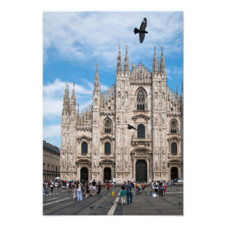 Busy Duomo Di Milano Photo Print