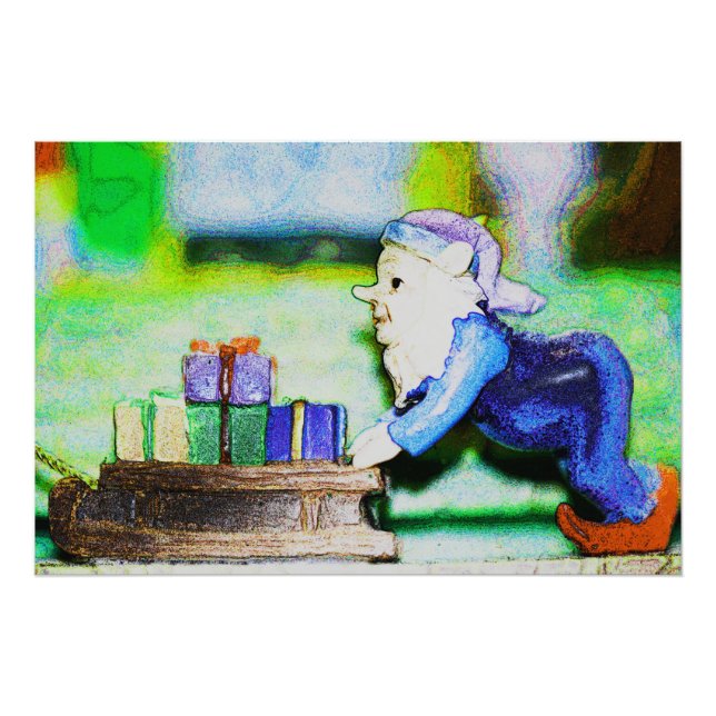 Busy Elf by Shirley Taylor Photo Print (Front)