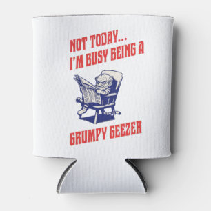 Busy Grumpy Geezer Can Cooler