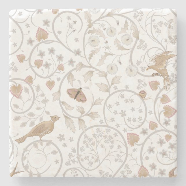Busy Hedgerow Stone Coasters (Front)