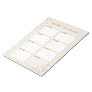 Busy Jewish Mum's Weekly Planner 2024 Notepad