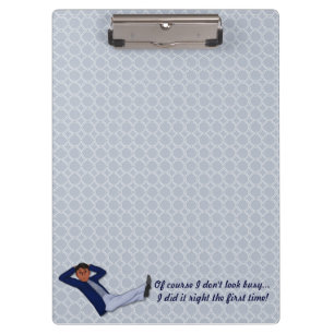 Busy Man Clipboard