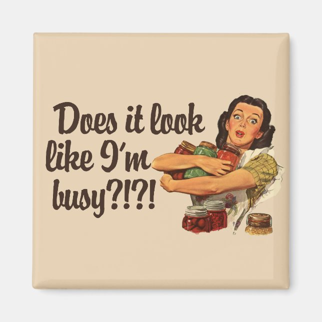 Busy Mum Magnet (Front)