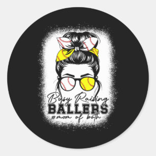 Busy Raising Llers Sell Softll Leopard For Mum Wom Classic Round Sticker