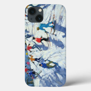 Busy Ski Slope Lofer 2004 iPhone 13 Case