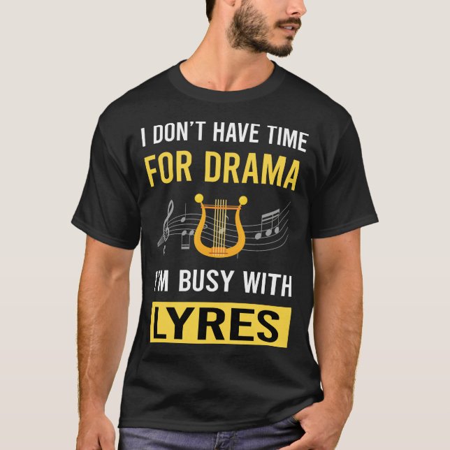 Busy With Lyre T-Shirt (Front)