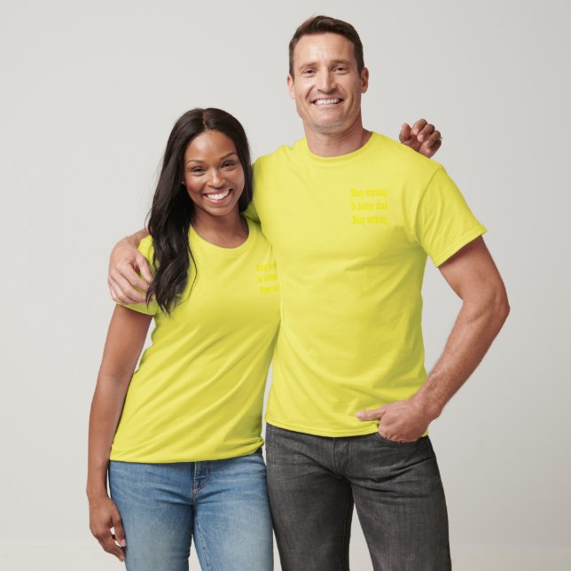 busy work slogan T-Shirt (Unisex)